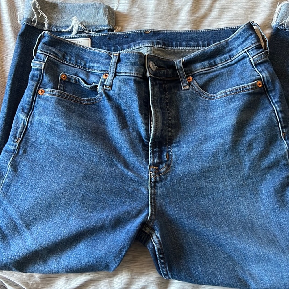 GAP Cigarette High Rise Jeans